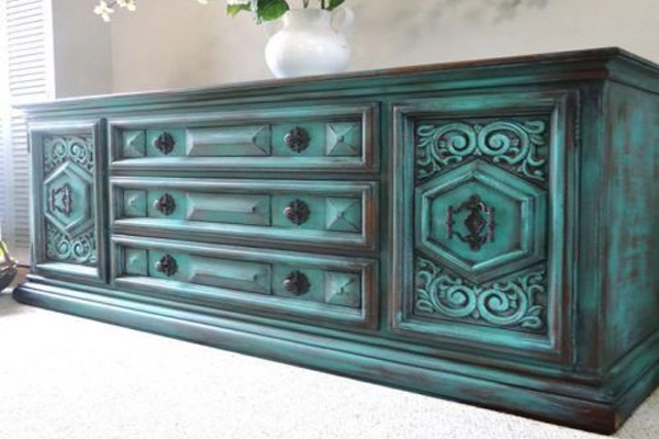 چطور با پتینه، سطوح مختلف را به زیبایی تزئین کنیم؟